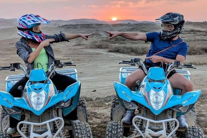 Marrakech: Quad Bike, Sunset and Dinner Show - One Rider Per Quad