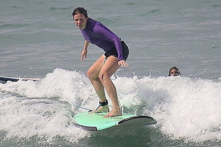 Surf lesson san pancho