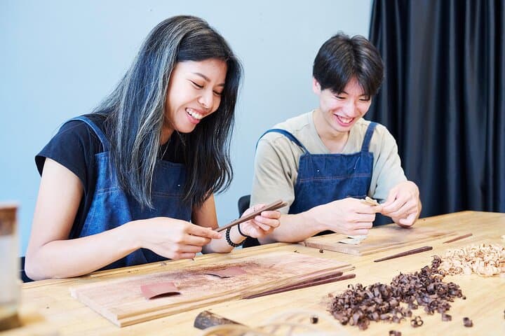Tokyo Ginza Chopstick Making Workshop