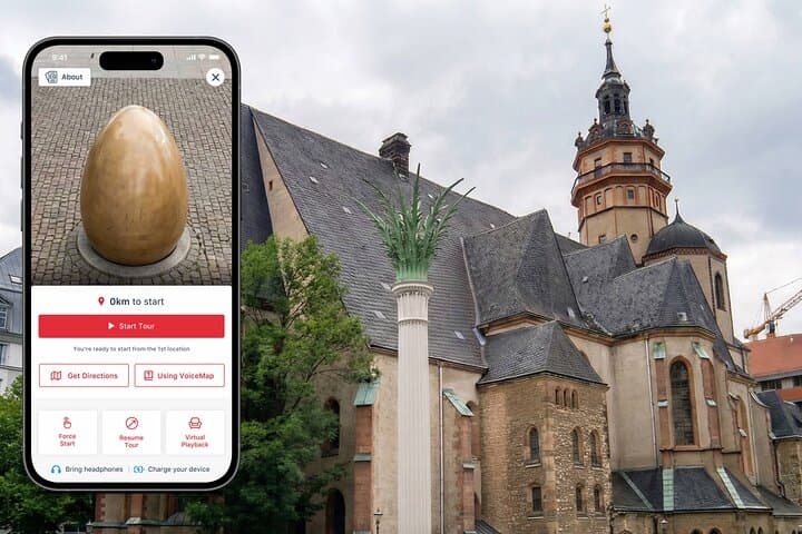 העבר הקומוניסטי של לייפציג: סיור שמע עצמי