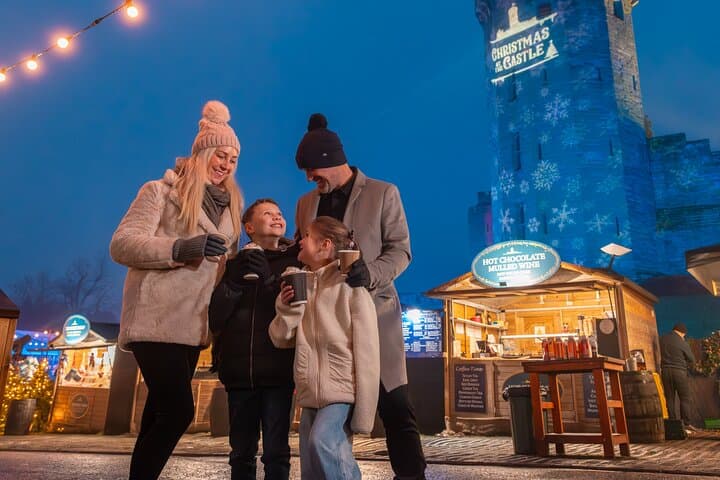Christmas at Warwick Castle - Light Trail + Entry