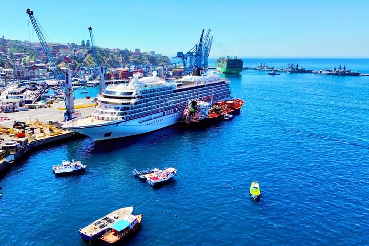 סן אנטוניו לאחר סיור ההפלגה בוולפריזו ובקסאבלאנקה עם הסעה לסנטיאגו.