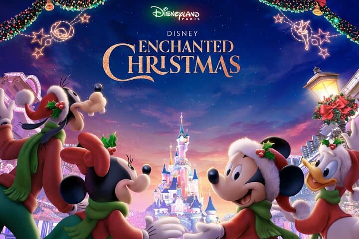 דיסנילנד® פריז ליום אחד עם כרטיסי רכבת הלוך ושוב מפריז