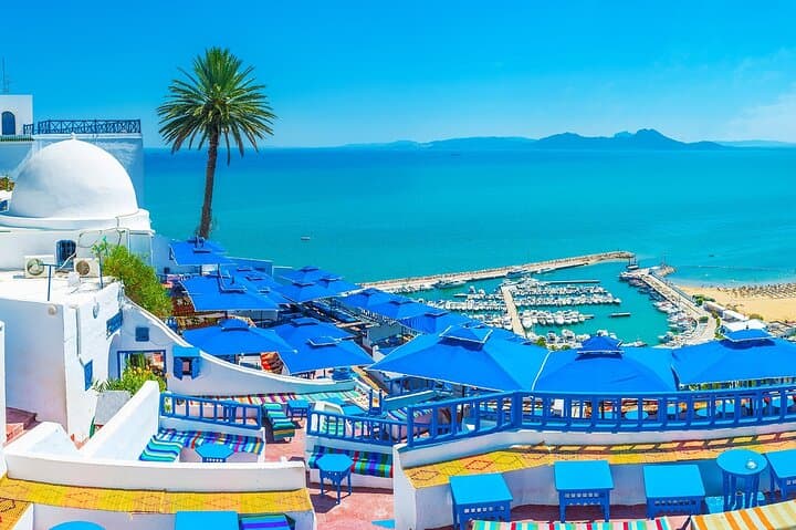 PremiumPrivate Tour:Tunis Medina,Sidi BouSaid/Carthage/Pickup