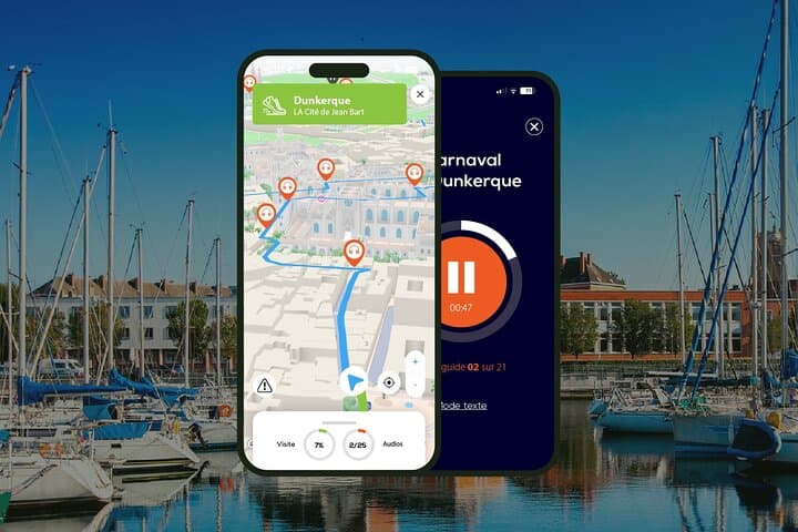 Dunkirk Audio Guided Walking Tour 3h10 and 22 reviews