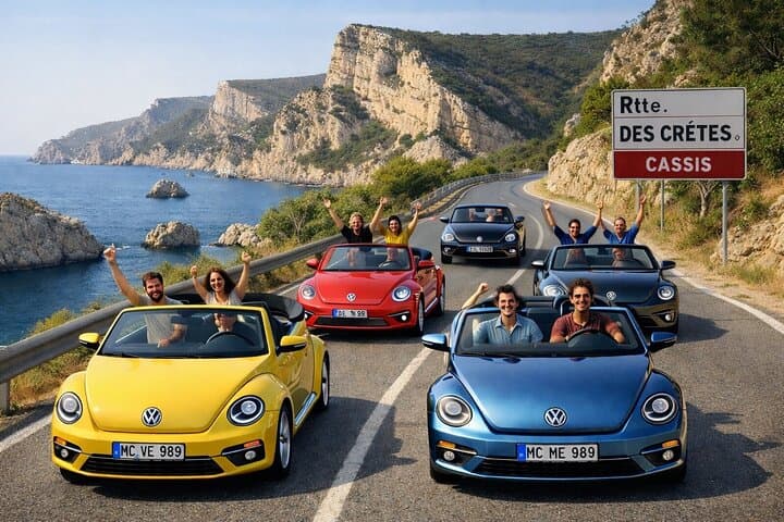 Drive from the cruise port of Marseille to cassis