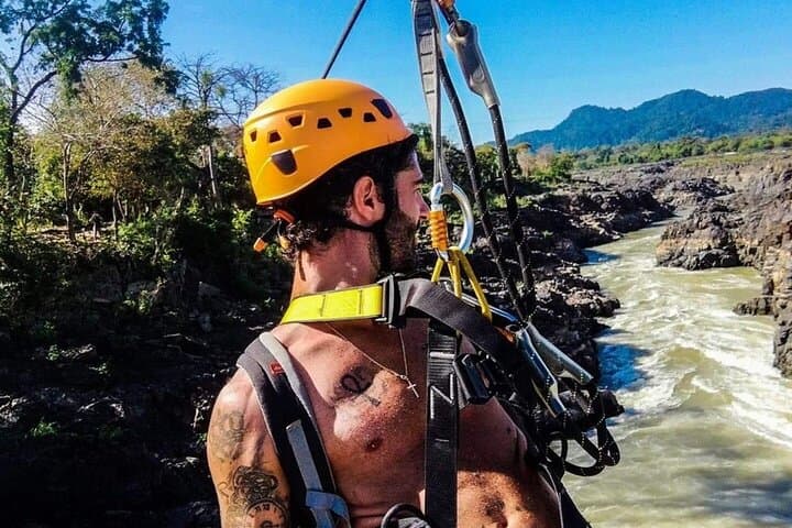 Li Phi Somphamit Waterfalls Ziplining