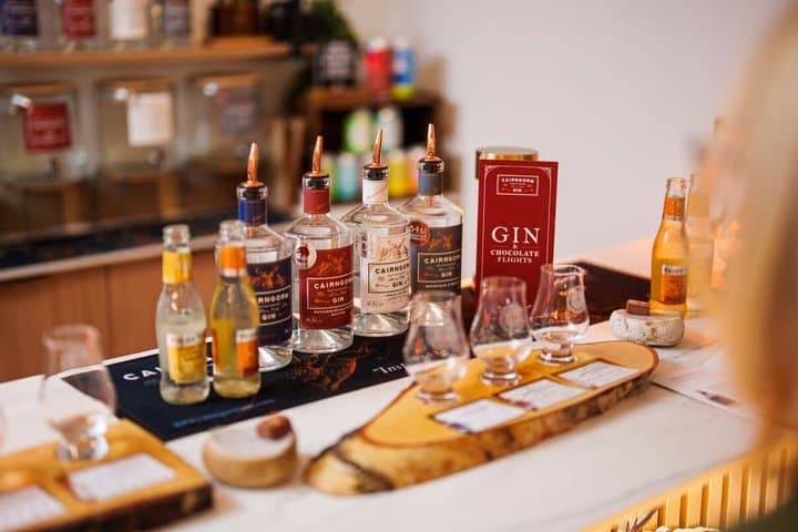 Aviemore Cairngorm Gin and Chocolate Tasting Experience