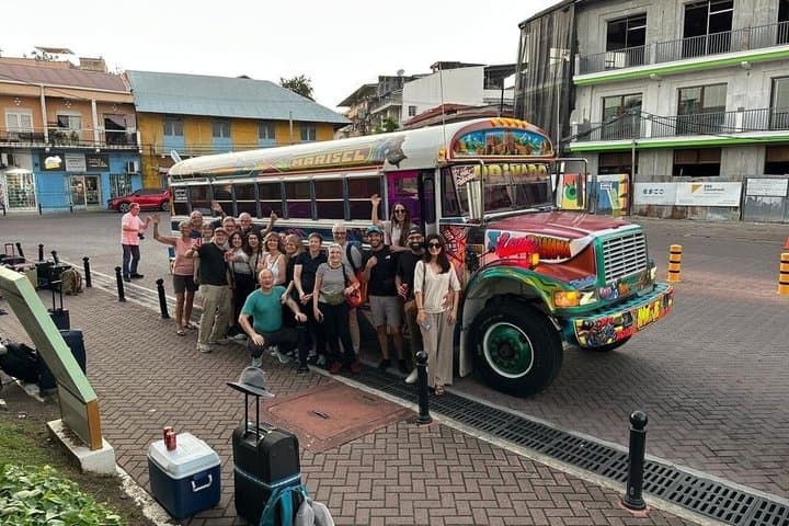City Tour in Red Devil in Panama City