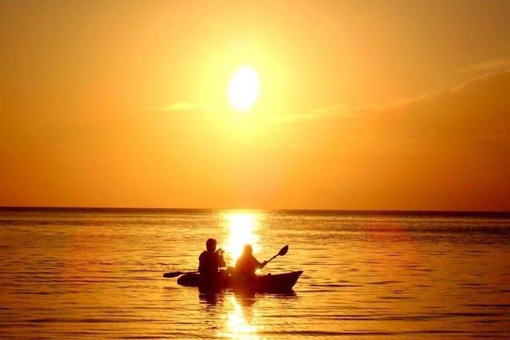 Okinawa Miyakojima Evening Selectable Sunset SUPER canoe tour