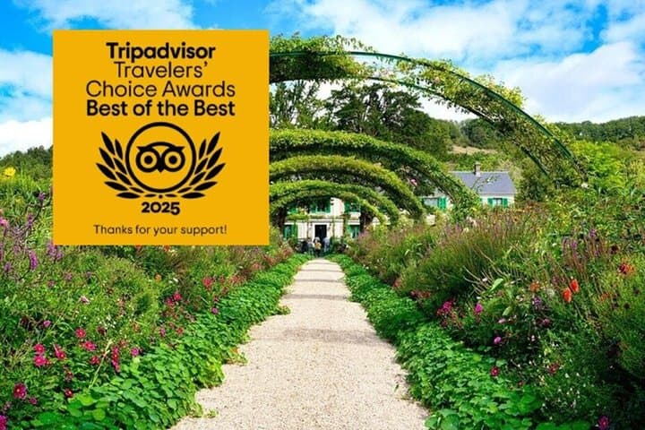 סיור פרטי של חצי יום לגני מונה בפריז