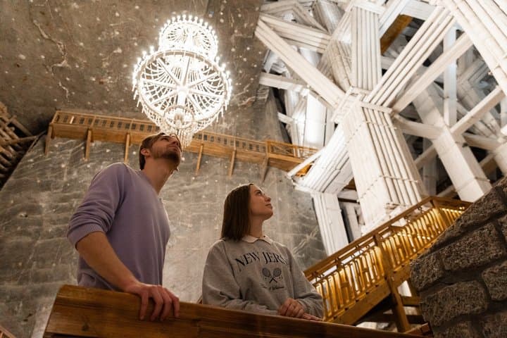 Wieliczka Salt Mine Guided Tour from Krakow + Ticket & Transfer