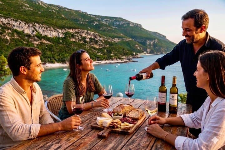Lisbon: Private Arrabida Wine tour - All-Inclusive, Food & Views