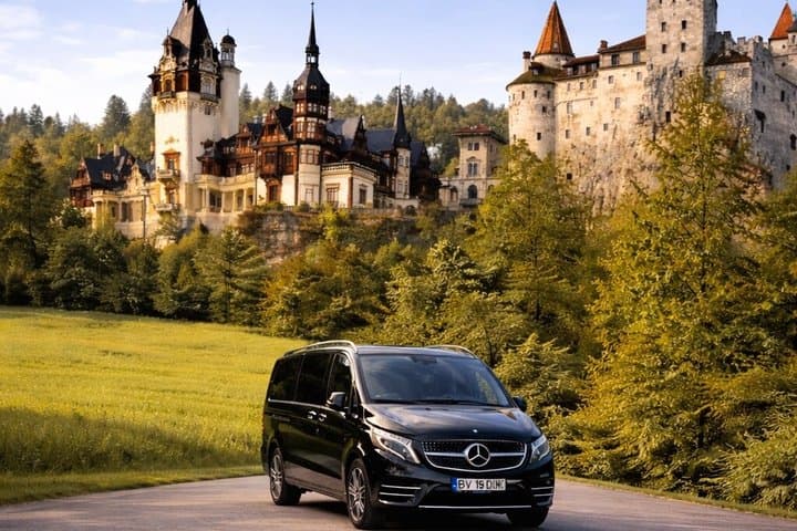 3-טירות: פלאש, בראן, ראשנוב, מנזר סינאיה מבראשוב עם איסוף