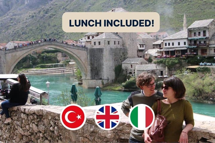 סרייבו: מוסטאר, קוניצ', בית דרווישים, פוצ'יטל ומפלי קראביצה