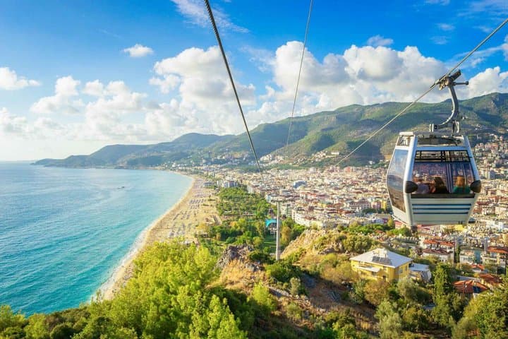 From Alanya: Sightseeing Half Day City Tour w/Cable Car