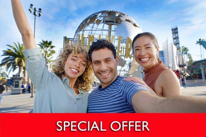 כרטיס כניסה כללית לאולפני יוניברסל הוליווד, קליפורניה