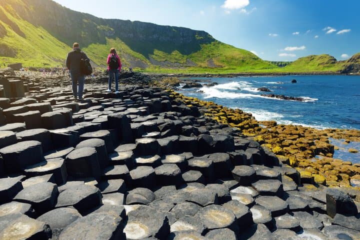 Dublin to Belfast Titanic Dunluce Castle Giants Causeway Tour
