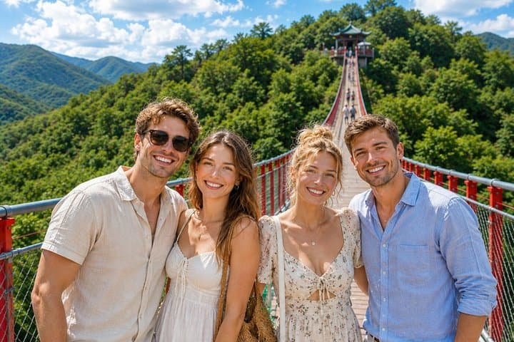 Signature DMZ Tour: Exclusive NK Defector Talk +Suspension Bridge