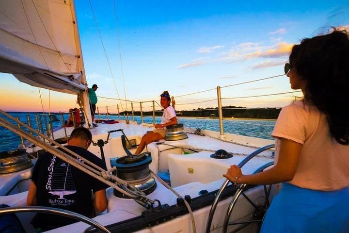 שיט יכטת אמריקאס קאפ 12 מטר בצהריים מהילטון הד.