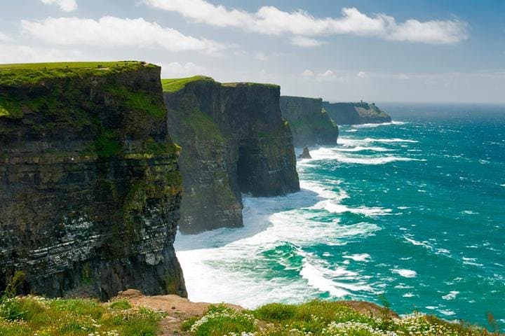 Cliffs of Moher & Burren Day Tour with a 2 hour stop at Cliffs