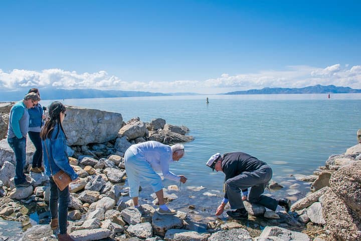 סיור מודרך באוטובוס לאגם המלח הגדול מסולט לייק סיטי