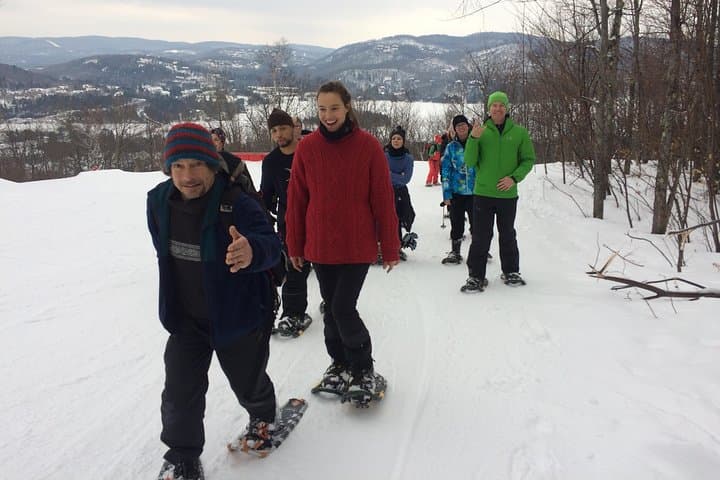 Fire Man Guided Snowshoe Tour in Mont-Tremblant