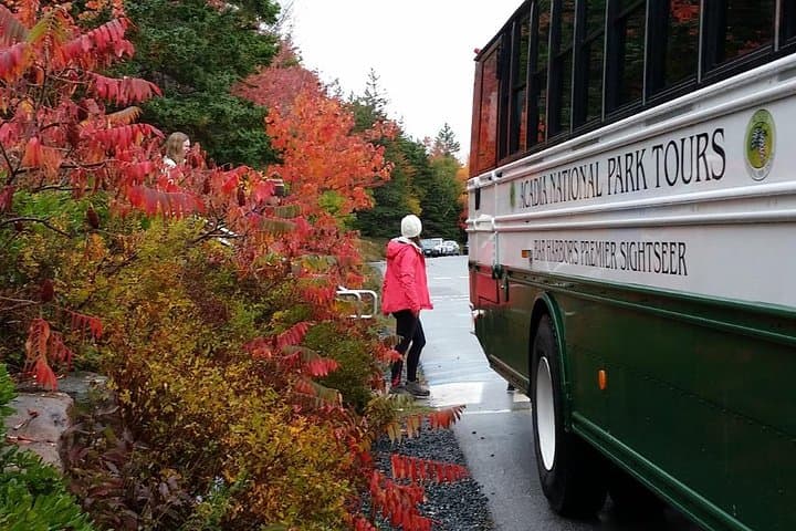 סיור מודרך באוטובוס של באר האבור ופארק אקאדיה הלאומי