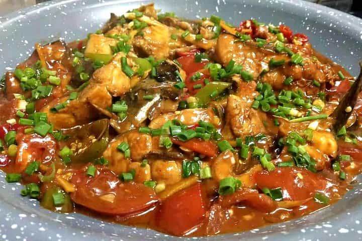 The impression Liu sanjie show and local dinner in town