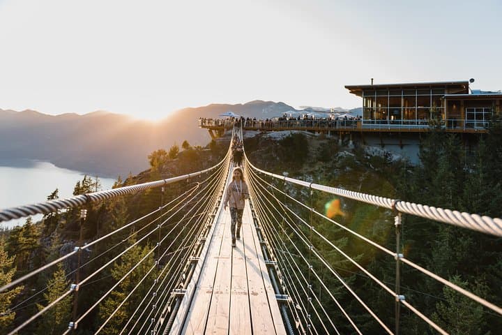 From Vancouver: Whistler & Sea to Sky Gondola with Shannon Falls