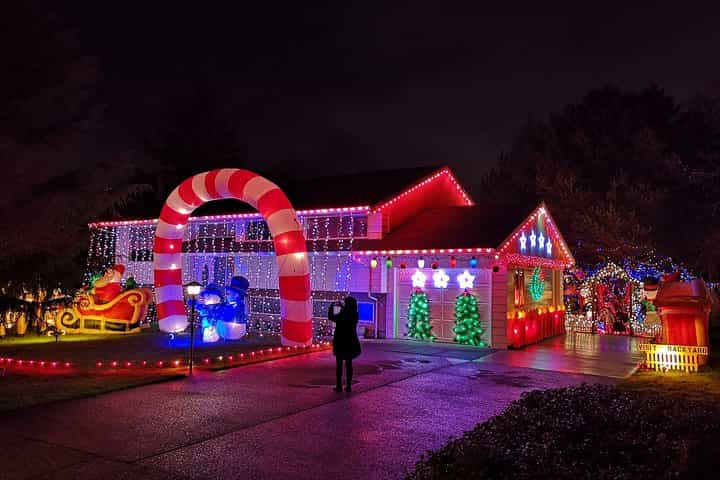 חג המולד בויקטוריה ובגן בוצ'ארט
