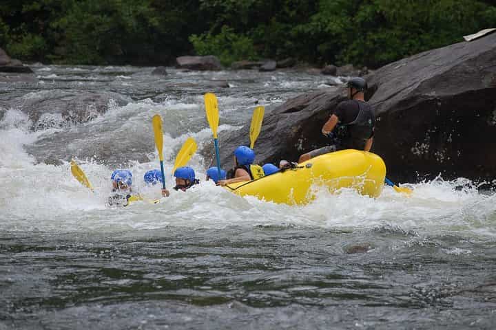Ayung River Whitewater Rafting is an exciting river rafting experience perfect for Novices and children.Hotel transfers and meals included