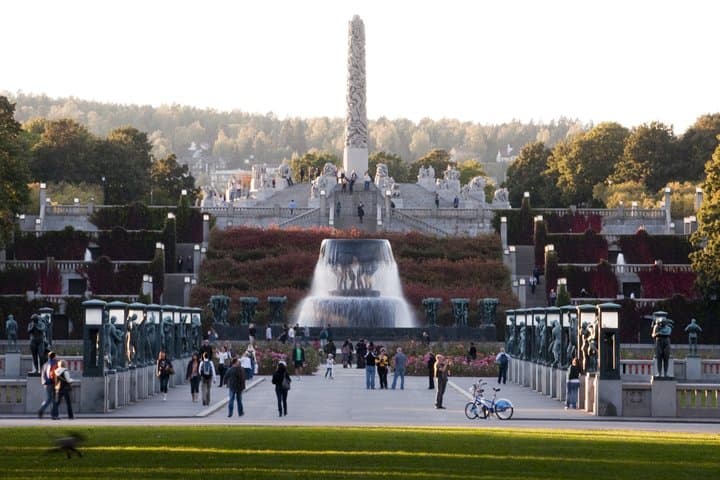 טיול האופניים באוסלו