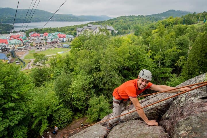 Rock Climbing in Mont-Tremblant