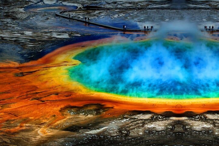 סיור פארק ילוסטון ממקום ג'קסון הול