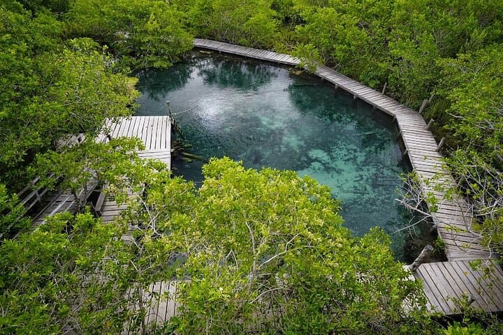 סיור סירה של שלושה איים בהולבוקס עם הסעה