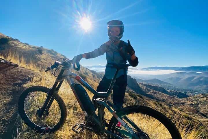 Secret Trail Electric Mountain Bike Tour in Oak Park: Advanced