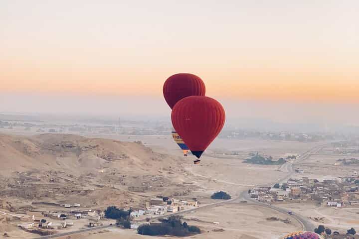 רכיבה על כדור פורח VIP בלוקסור מצרים