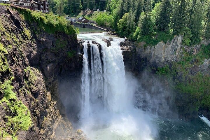 Guided forest hike to Seattle waterfalls incl. Snoqualmie Falls
