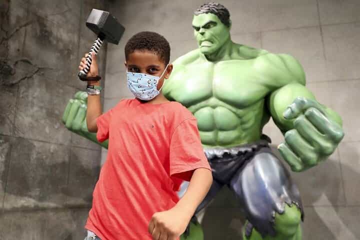 IMG Worlds of Adventure Ticket and Meal Voucher Dubai