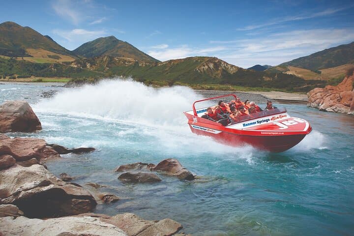 Action Packed Jet Boating in Hanmer Springs