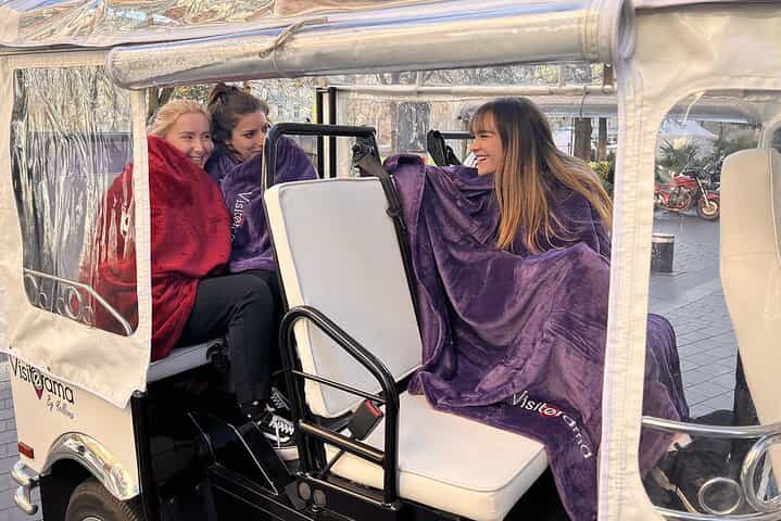 סיור בטולוז בטוק טוק חשמלי