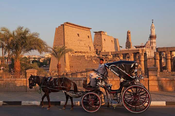 Private Luxor Horse-Carriage Tour with Local Guide