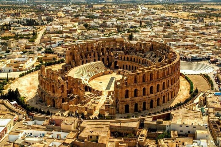 Private Half Day Romanesque Tour Coliseum EL JEM