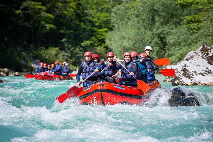 Premium RAFTING on Soca River. Photo service. Families welcome.