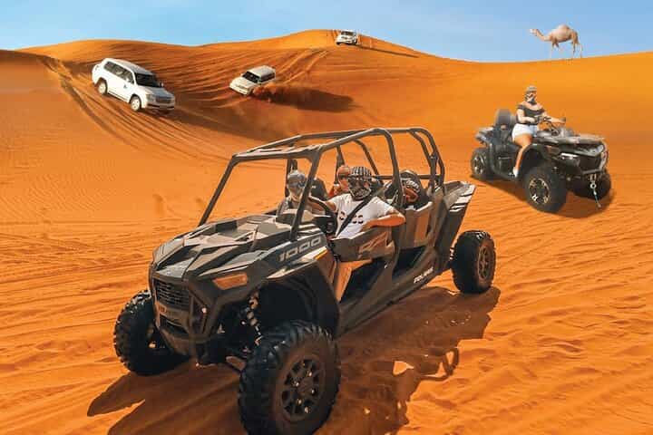 Dubai Desert Safari With Dune Buggy Options and Shared Transfer