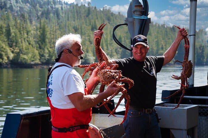 סיור דייגים של סרטני ים בים בעלינג מקצ'יקאן