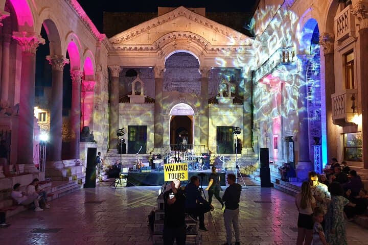 סיור הליכה של ספליט וארמון דיוקלטיאנוס