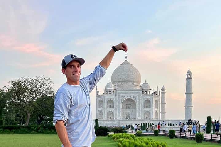 Taj Mahal Sunrise and Agra Private Tour By Car From Delhi