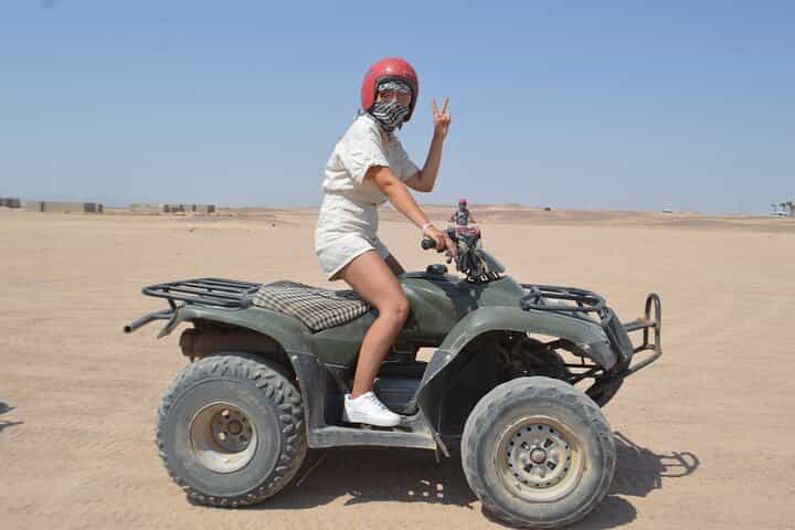 Sharm El-Sheikh: ATV, Camel Ride with BBQ Dinner and Show